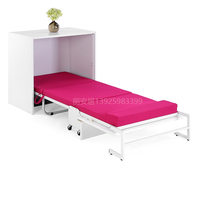 LA-338A 入柜式拉手反转式三折床