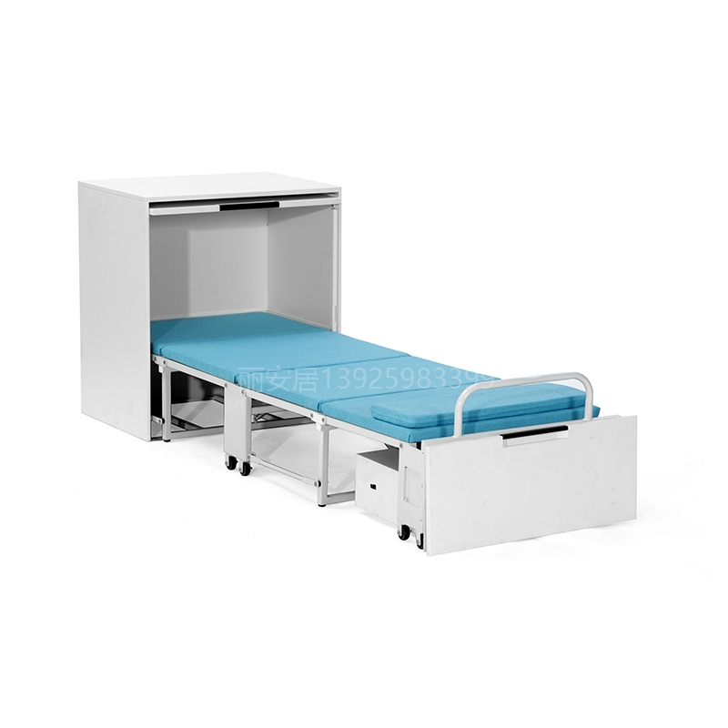 LA-499 四折床【配抽屉使用 】